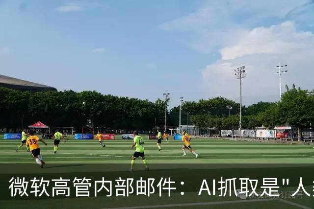 微软高管内部邮件：AI抓取是"人类史上最大劳动盗窃"