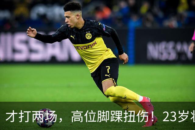 才打两场，高位脚踝扭伤！23岁状元，有麻烦了！